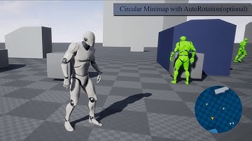 Interactive Map , Minimap and Navigation System - Texture Based