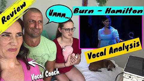 Singing Teacher Reacts Hamilton - Burn | WOW! She was...