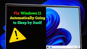 How to Fix Your Windows 11 PC from Randomly Going to Sleep