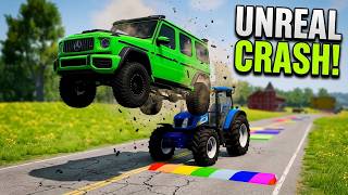 BeamNG Drive Realistic Car Crashes &amp; Epic Driving Moments