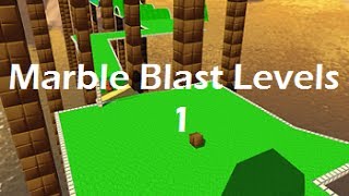 Marble Blast Levels 1