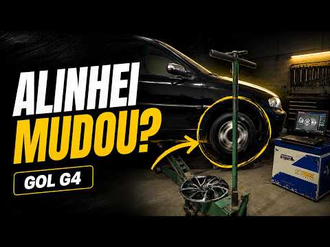 MANDEI ALINHAR E BALANCEAR O GOL G4! Ficou melhor na estrada?