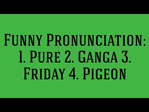 funny-pronunciation-of-english-words-😂😂-|