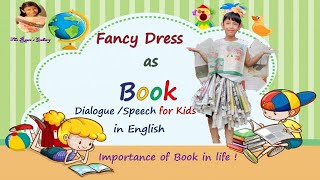 Fancy dress as book/Book/Speech and dialogue for Fancy dress/ 10 lines on Book /Fancy dress by Rewa screenshot 5