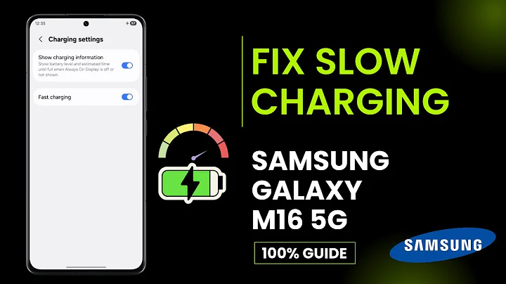 How to Fix Slow Charging on Samsung Galaxy M16 5G – Quick & Easy Solutions!