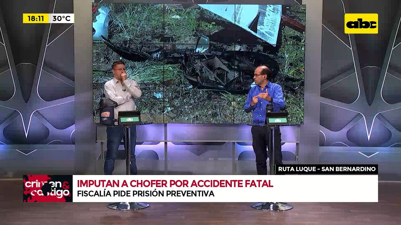 Imputan a chofer por el accidente fatal en ruta Luque-San Bernardino ...