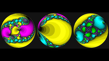 Mandelbrot set projected on a shrinking Riemann-Sphere