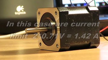 DRV8825 Stepper driver Current Limit (Vref)