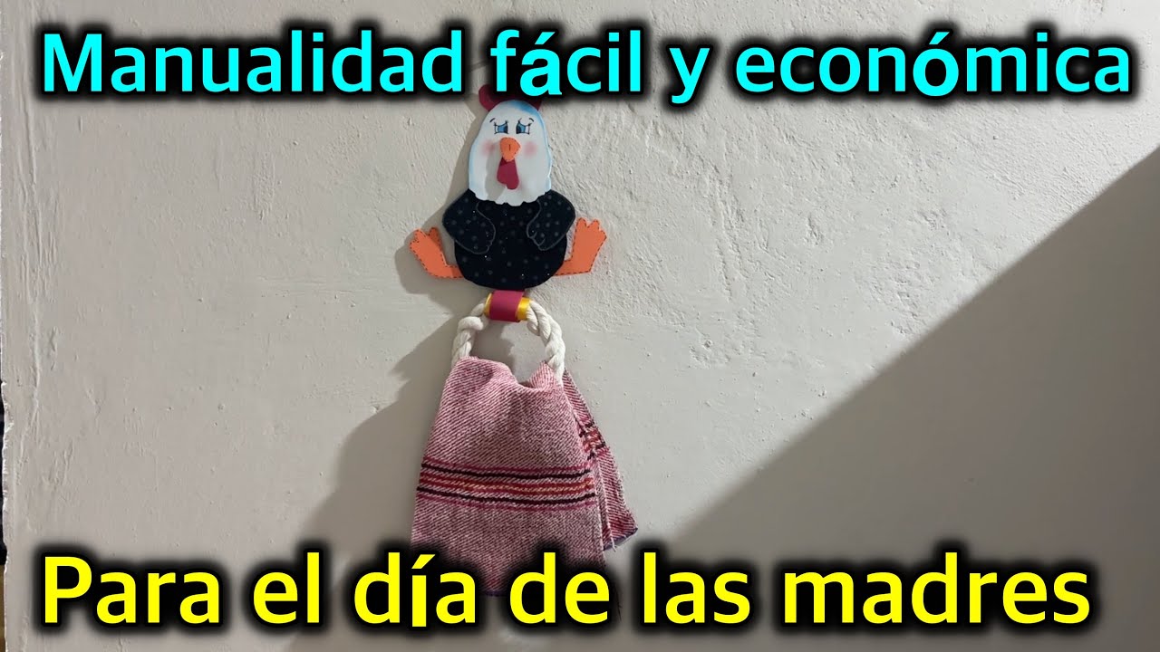 Manualidad fácil y económica para el día de las madres. 10 de Mayo ...
