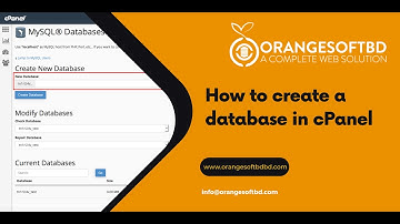 How to Create a Database in cPanel | Orange Soft BD