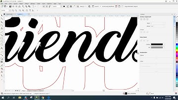 Corel Draw Tips & Tricks Word in a Word cut and engrave