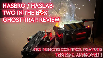 Ghostbusters - Two In The Box by Hasbro Pulse / Haslab Part 3 : Ghost Trap Review. IR RECEIVER DEMO