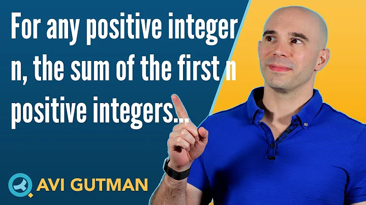 For any positive integer n, the sum of the first n positive integers PS03513
