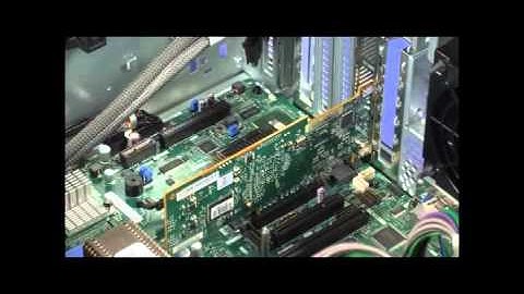 IBM System x 3300 M4 Installing the Adapter