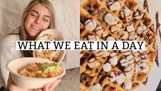 WHAT WE EAT IN A DAY | Meg &amp; Rosy