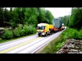 230ton heavy transformer hill climb by Silvasti Ltd