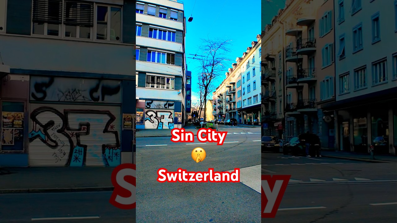 Zurich Red Light District, Langstrasse! 🇨🇭