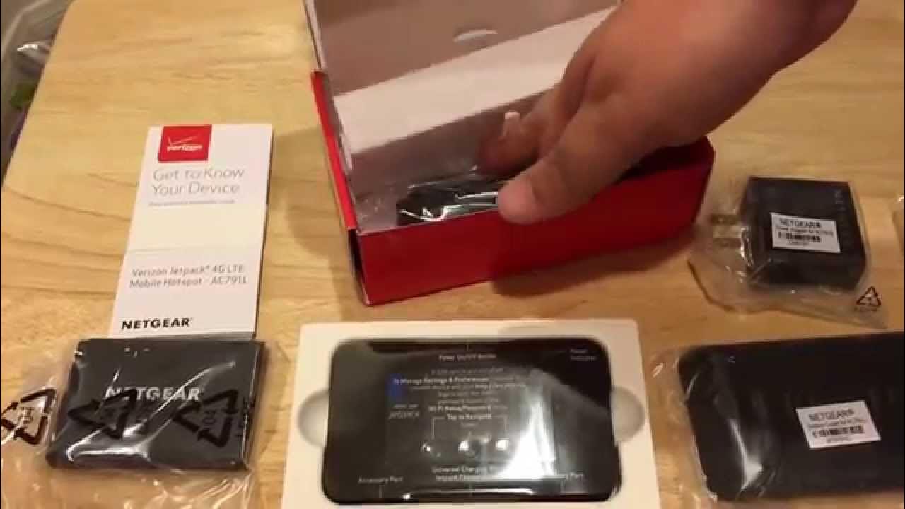 Verizon Jetpack 4G LTE Mobile Hotspot AC791L - Support Overview