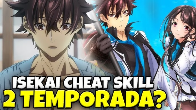 Nova atualização de Isekai de Cheat Skill (Iseleve) confirma estreia em 06  de Abril.