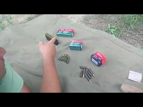 отстрел 7.62х39 через хронограф S-1300