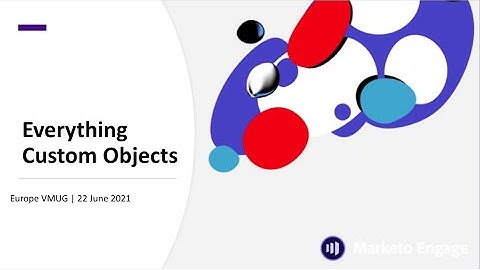 Everything Custom Objects | Marketo User Groups