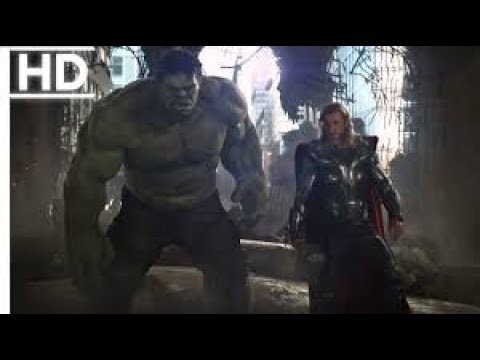 Thor vs Hulk   - Büyük Patlama Ve Kavga Sahnesi ( The Avengers )