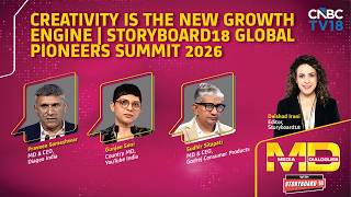Creativity Is the New Growth Engine | Storyboard18 Global Pioneers Summit 2026