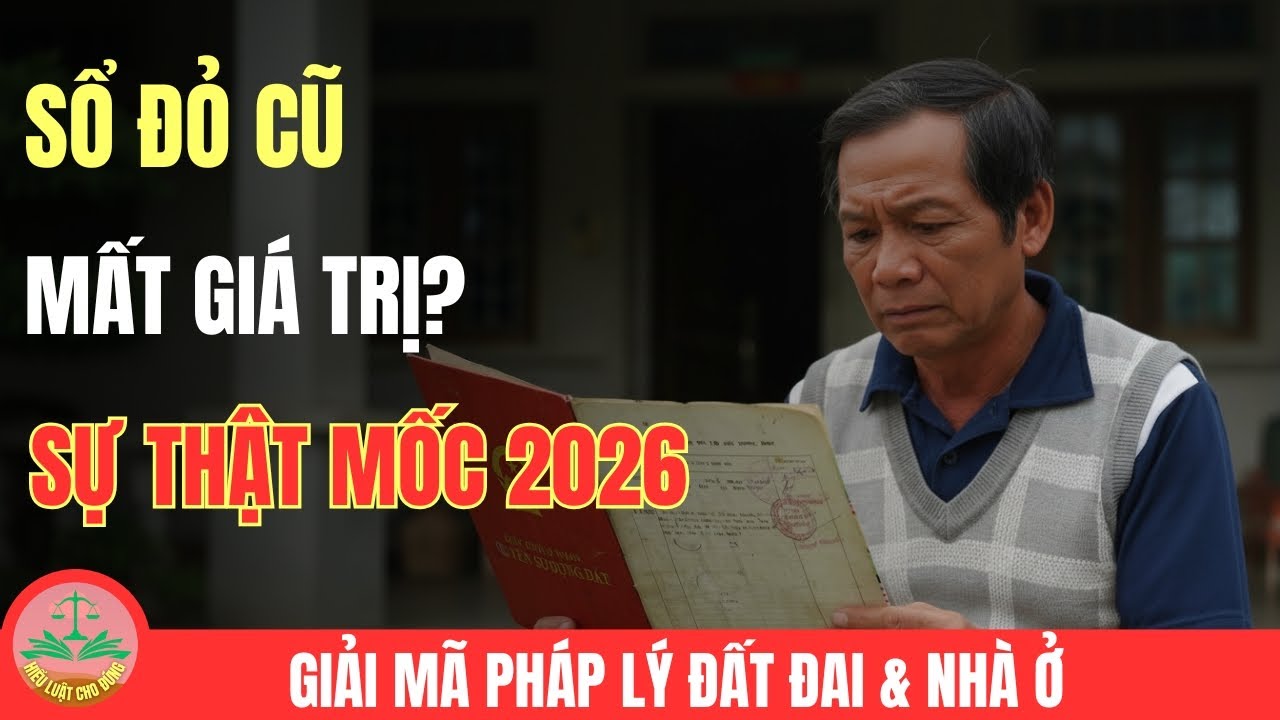 Sổ Đỏ Cũ Mất Giá Trị Từ 2026? Sự Thật & 3 Trường Hợp Bắt Buộc Đổi Ngay | Luật đất đai 2024