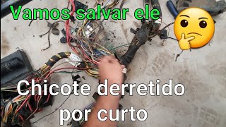 Reforma Accelo 915 Azul Ep 05 ... Recuperação do chicote do chassi e interno da cabine 😱 Em Curto..😱