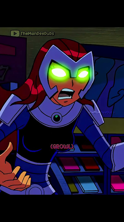 Robin and The Titans First Time Meeting StarFire | #youtubeshorts #shorts #teentitans #dccomics #dc