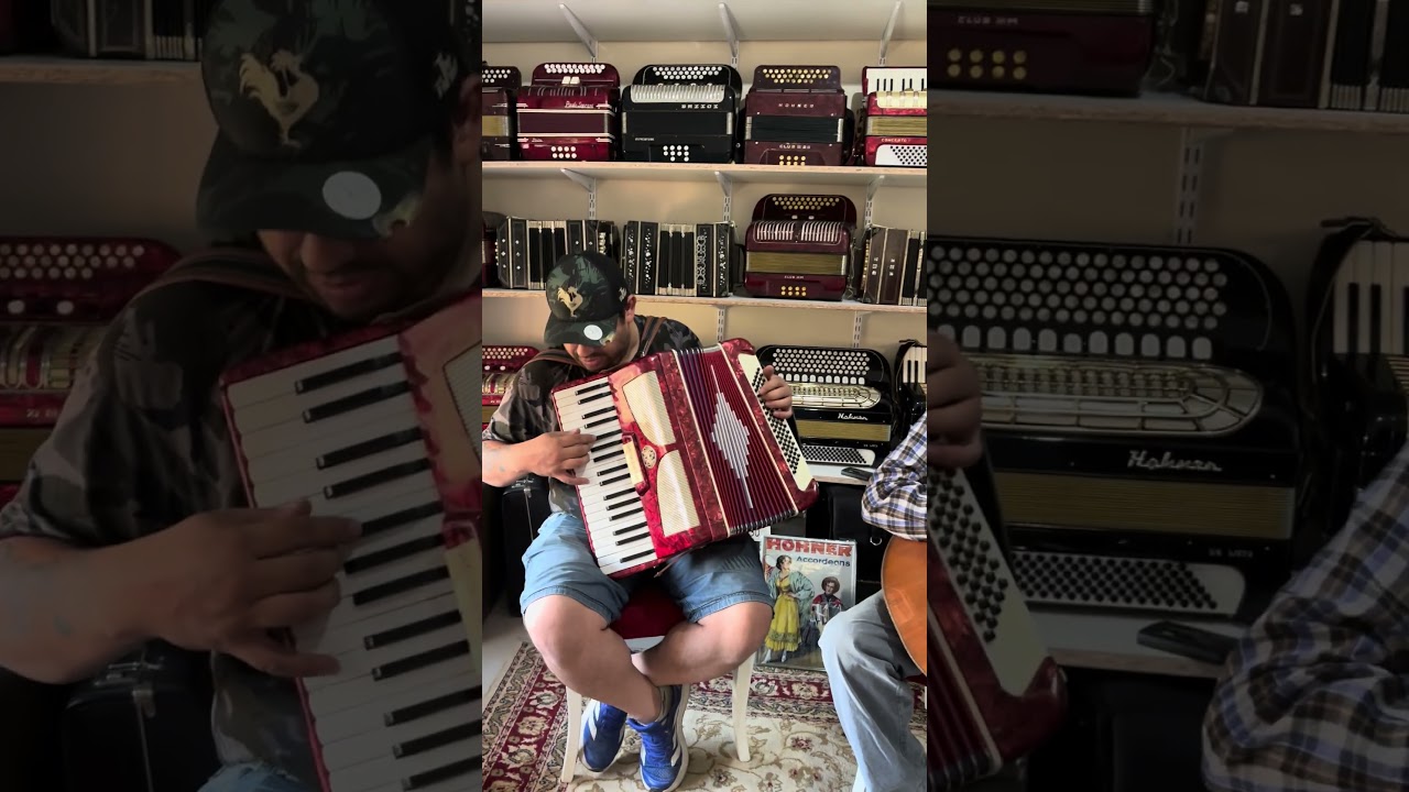 Prueba acordeón Fratti #acordeon #chamame