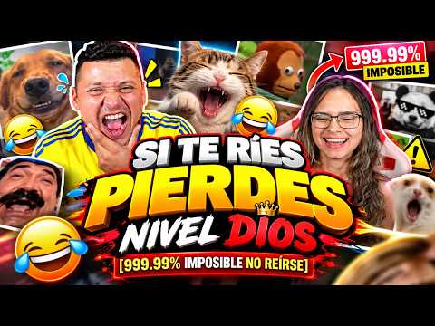 SI TE RÍES, PIERDES 🤣 | NIVEL DIOS 999.99% ¡IMPOSIBLE NO REÍRSE!