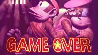 Donkey Kong Country 2 (GBA) All the Deaths 8