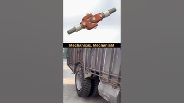 ⚙️ How a Universal Joint Works – Genius Mechanical Design! 🤯