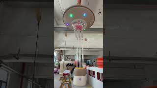 UFO Theme Indoor Playground Equipment | Bubble Tube Sensory Play | Custom Soft Play Design