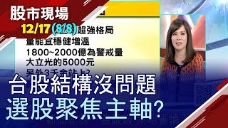 【量能衝到2000億為警訊!總是有人先知道 操作補漲股為安!台積電當家 半導體雞犬升天】20191217(第8/8段)股市現場*鄭明娟(阮蕙慈×孫武仲×林漢偉)