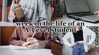 week in the life of an A-Level student 🎧📚