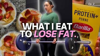 I’m Losing 15 Pounds of Fat — Ep.2: Fat Loss Grocery Haul, Protein Hacks +  Quick Lower Body Workout