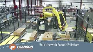 MultiLine Robotic Palletizing System  Pearson Packaging Systems