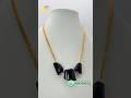 Natural Smokey Beads with Chandraharam Chain Customized Handmade Necklace | Traditional Jewellery