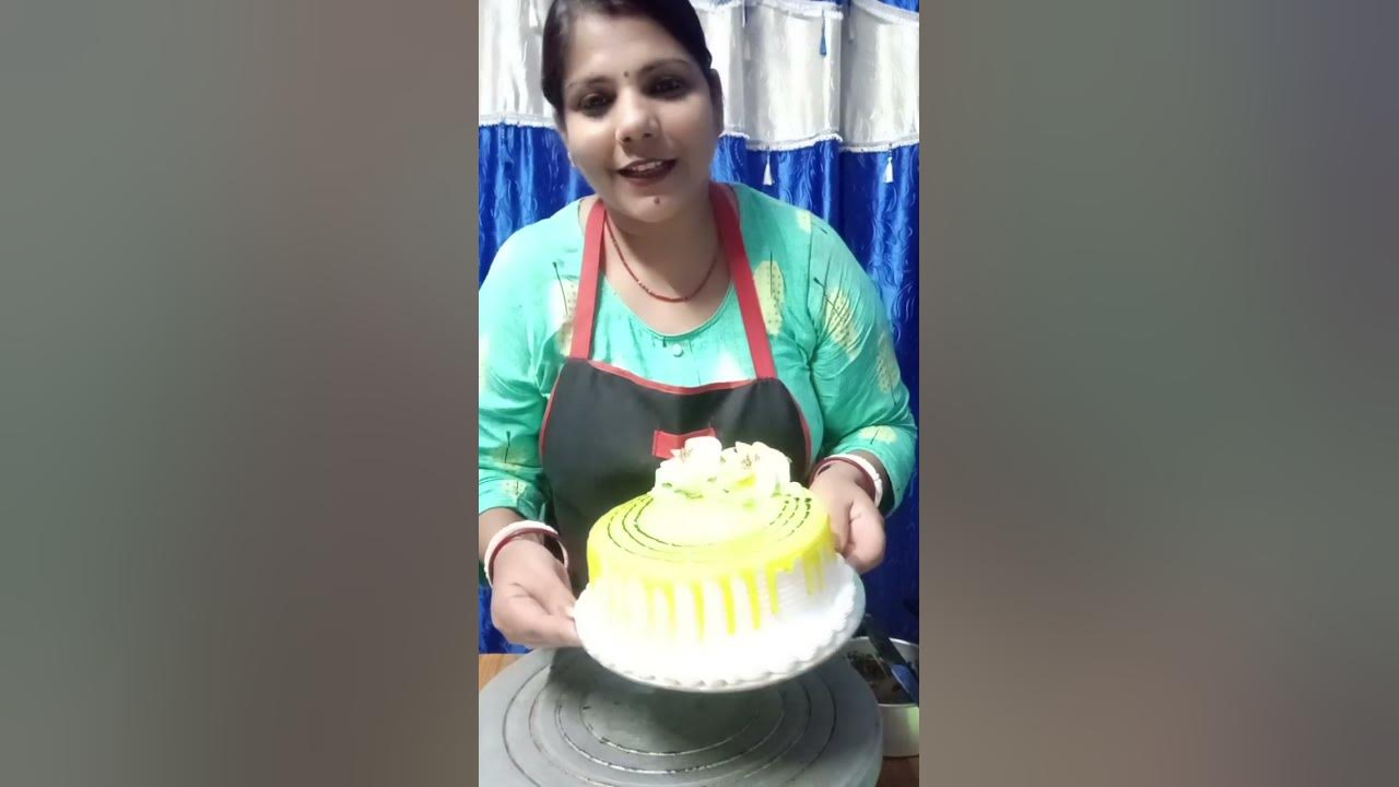 Pineapple flavor cake decoration ideas pineapple flavor cake kaise