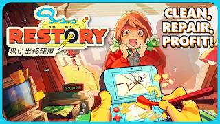 RUN A COZY ELECTRONICS REPAIR SHOP! ReStory Demo