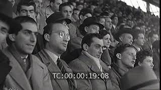 Match de football du Maroc au stade municipal d'Alger (1950)