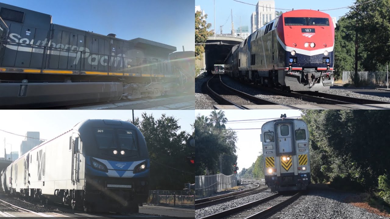Trains in West Sacramento!