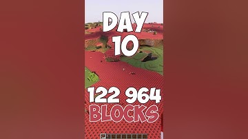 Minecraft Day 10: 1 TNT 🤯  Block per Subscriber! (Season 2)