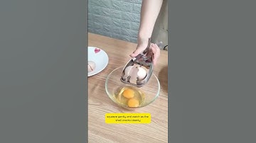 🥚✨ Crack Eggs Perfectly Every Time with the Fast Egg Opener! ✨👌#shorts #amazonfinds #amazon