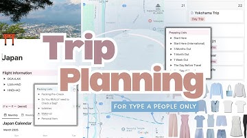 How Hyper Organized People Prepare for Travel ✈️ On Notion