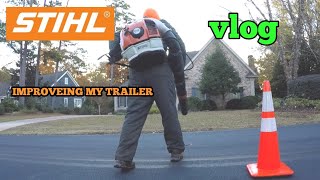 What is your blade setup Leaf cleanup [VLOG]