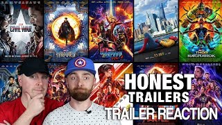Honest Trailers MCU Reaction and Thoughts