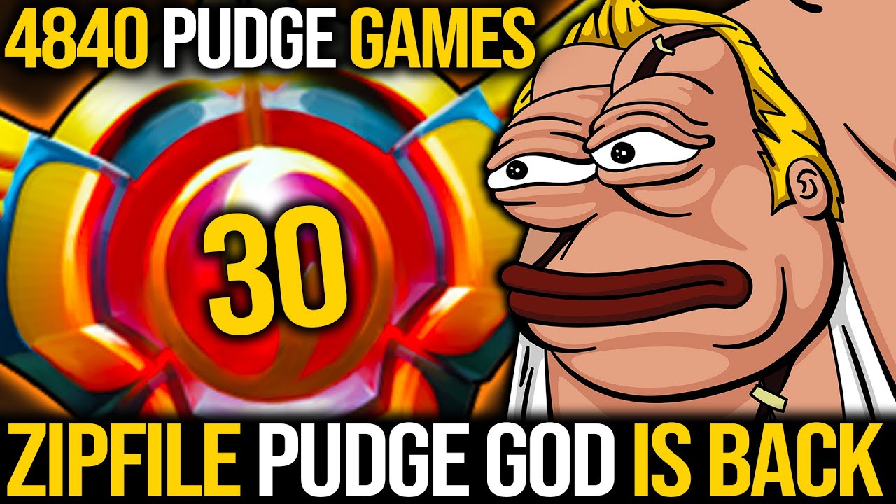 TOP BUTCHER SPAMMER DOTABUFF! 4840 MATCHES | GRANDMASTER TIER ZIPFILE PUDGE IS BACK | Pudge Official